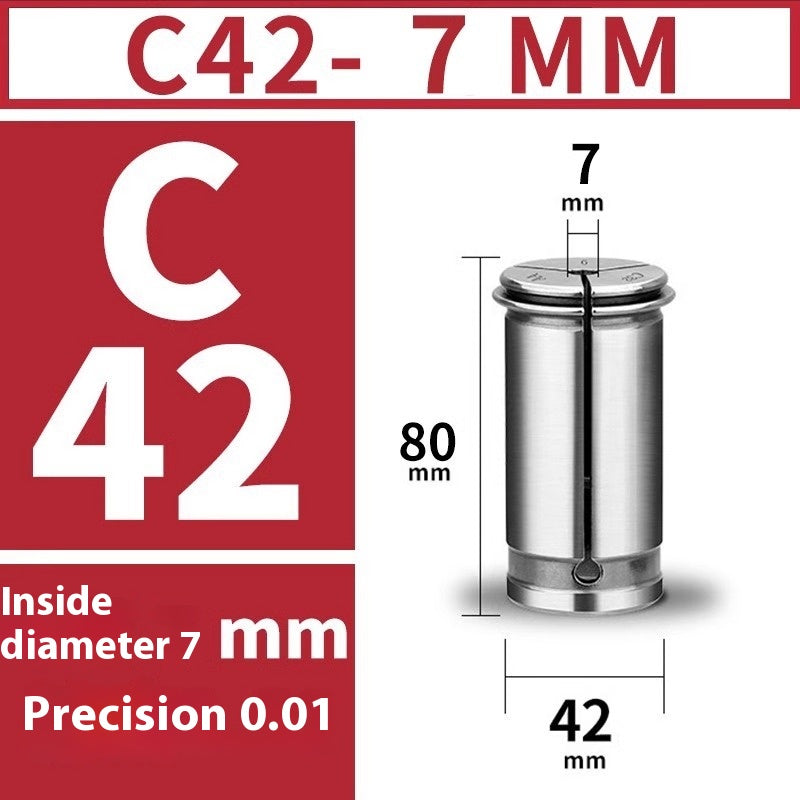6027 C32 Powerful Straight Collet Collet C42/C25/C20/C16 Boring Head Reducing Sleeve Powerful Collet Chuck Shandong Denso Pricision Tools Co.,Ltd.